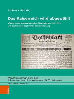 cover image of Das Kaiserreich wird abgewählt